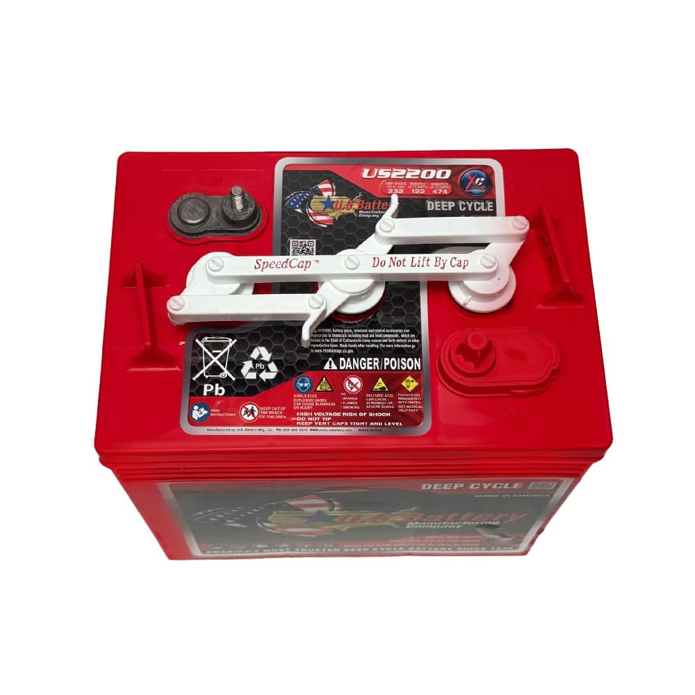 (Set of 12) US Battery US2200XC2 6 Volt 232 Ah Deep Cycle Battery, Group Size GC2 | Replaces T-105 T105