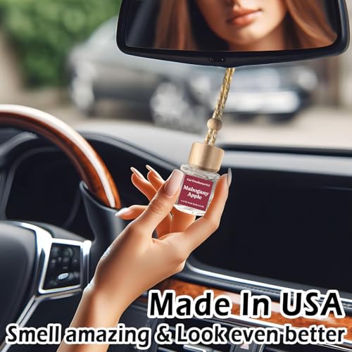 Image of Car Air Freshener Hanging,Cute Air Diffuser for Car, Long Lasting Car Air Fresheners, Car Fresheners for Women, Made in USA (2 Pack)
