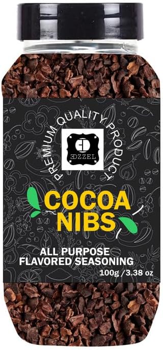 EDZZEL Natural Indian Cocoa Nibs -100 GRAM Box Set Of 2