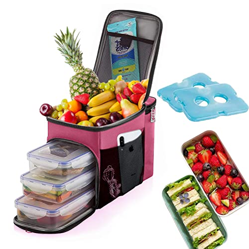 TOP&TOP Insulated Lunch Box and Cooler
