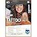 SKULLPAPER® temporäre Tattoo-Transferfolie FÜR DIE Haut - SEHR GUT getestet - für Tintenstrahldrucker (A5-6 Blatt)