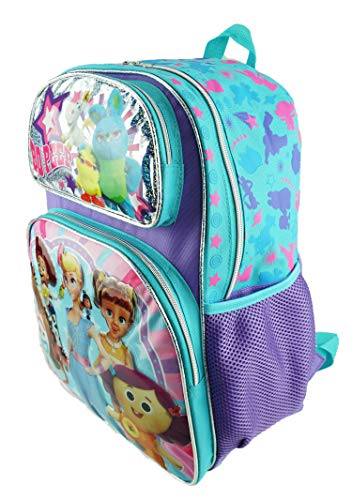 Disney Toy Story Backpack Set - Bundle with 16" Toy Story Backpack Featuring Bo Peep, Jessie, Forky, More Plus Water Bottle Toy Story Backpack for Girls3