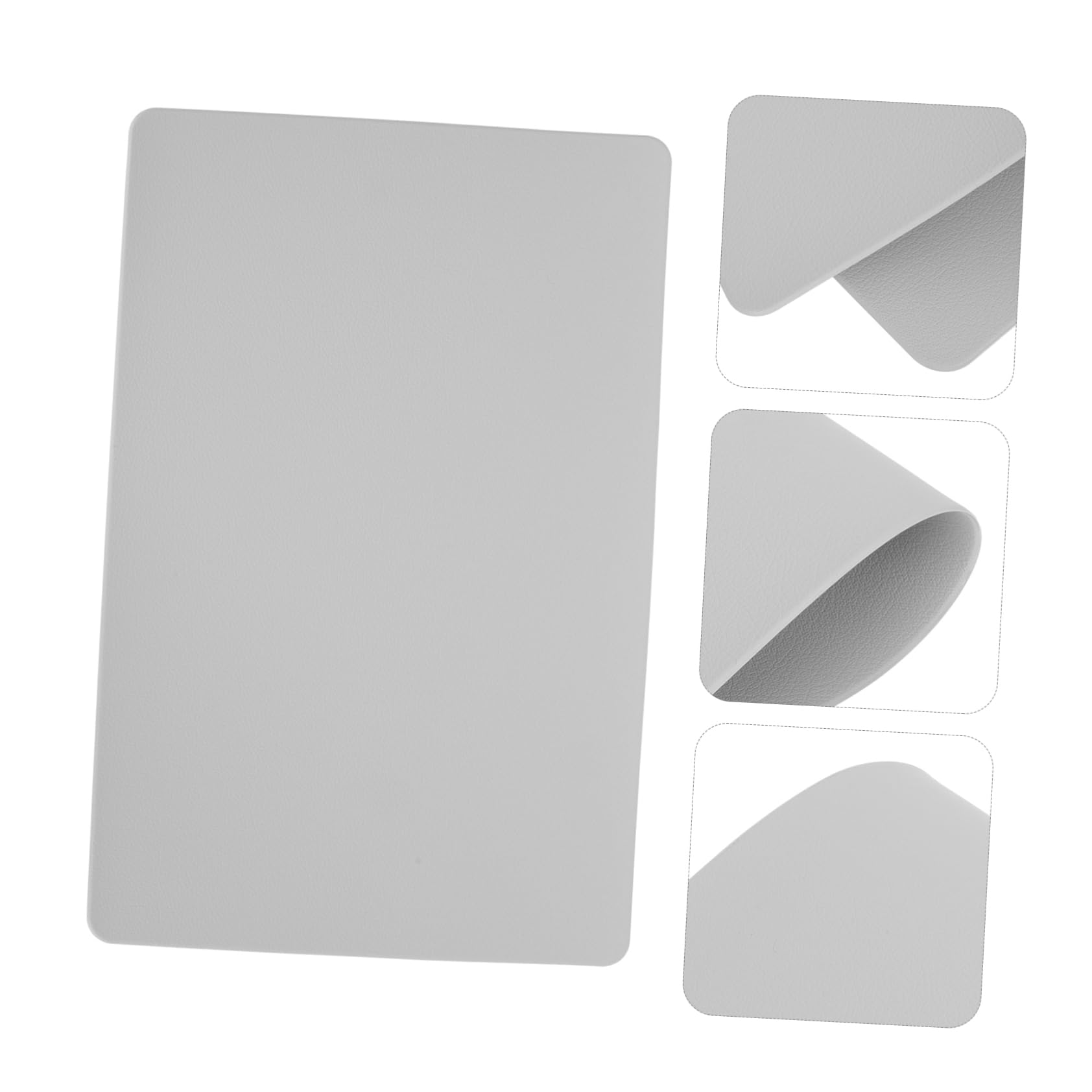 Healeved 3pièces Tapis De Manucure Double Face Coussin De Repose-mains Souple Tapis De Bureau Étanche Et Anti-taches Pour Salon De Beauté Et Utilisation Personnelle