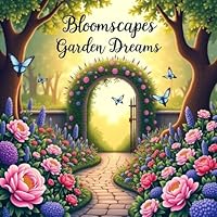 "Bloomscapes – Garden Dreams": "A Serene Coloring Experience of Hidden Gardens and Blooming Tranquility" B0F6BGDFKN Book Cover