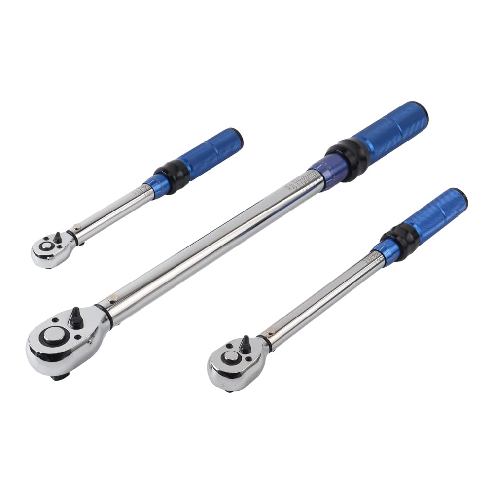 Amazon | トルクレンチセット, 1/4インチ(5-25N.M), 3/8インチ