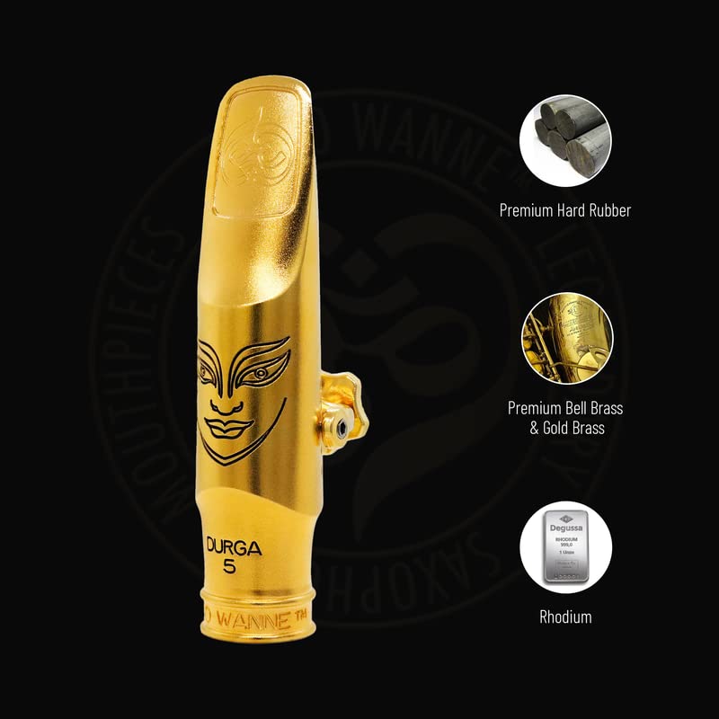 Theo Wanne DURGA 5 7⭐︎ T.SAX Theo Wanne Durga 5 Tenor Sax 24k Gold Plated Mouthpiece (7