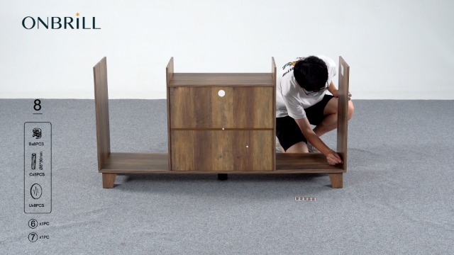 Watch TV Stand Assembly Instruction on Amazon Live