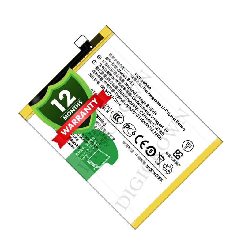 Image of Original B-E8 Battery Compatible with Vivo V11 | Vivo V11i | Vivo Y97 (V1813A, V1813T) - (3315.mAh) - 1 Year Warranty