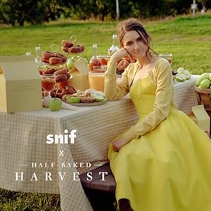 Half baked apple cider smash scented candle by snif festive fall candle 50 hours 100 cotton fiber wicks soy wax blend non toxic vegan 85oz  urban country home decor