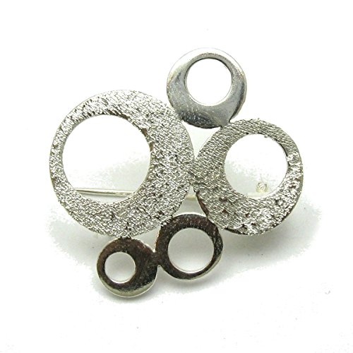 Broche en argent massif 925 Empress idée cadeau anniversaire