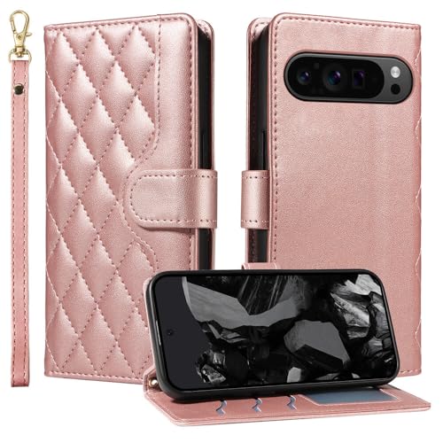 Étui portefeuille Google Pixel 9A chic pour le quotidien