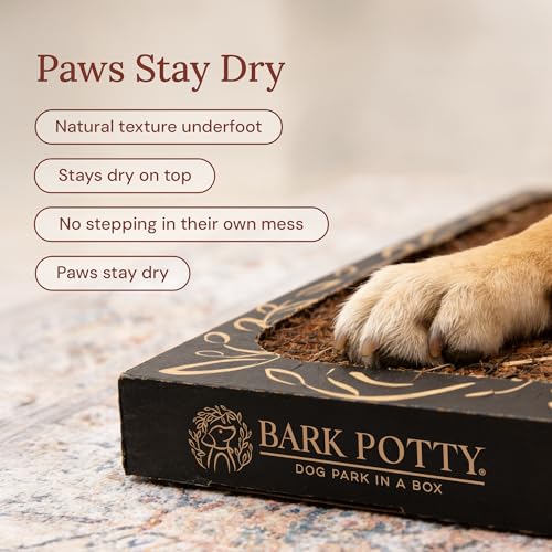 Bark Potty Disposable Dog Litter Box - Natural Bark Dog Potty Tray 24x16 | No-maintenance indoor dog potty for apartments & busy pet parents. Leak-resistant, reduces odors, replaces up to 60 pee pads - Image 7