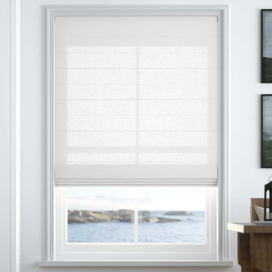 SelectBlinds Roman Window Shades Classic, Fabric | Light Filtering Liner, Sample Kit