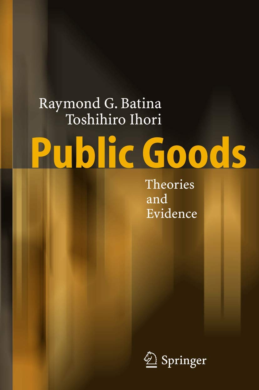 Public Goods: Theories and Evidence