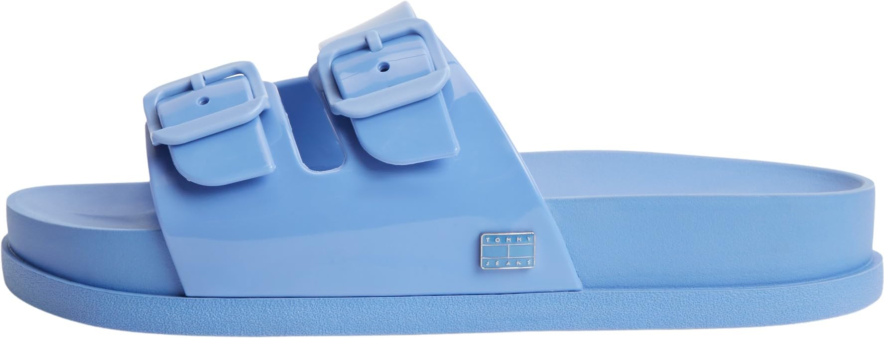 Tommy Jeans Women's Tjw Comfort Jelly Slides EN0EN02974, Blue (Blue Note), 6.5 UK