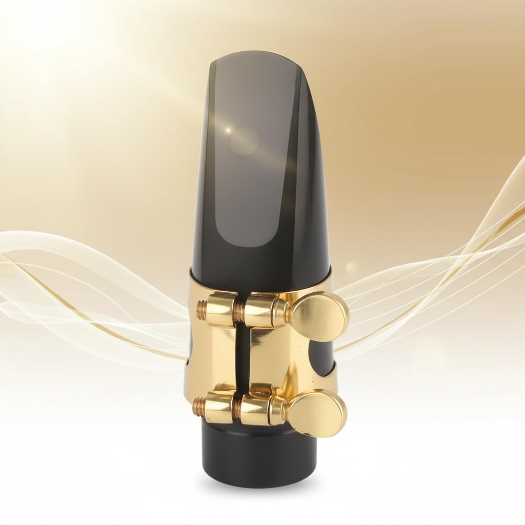 Bec de saxophone alto professionnel pour jazz instrument de musique avec vis en métal pour débutants et professionnels adapté à divers genres