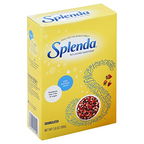 SPLENDA No Calorie Sweetener Granulated Sugar Substitute, 3.8 Ounce Box