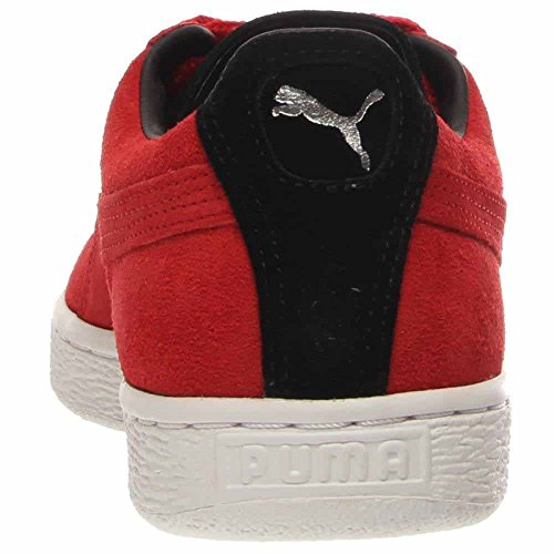 Image of PUMA Men's Suede Classic + Sneaker, High Risk Red /Black, 9.5 M US