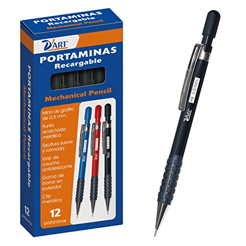 D'Art-79432 portamine, 0,5 mm, 12 pezzi, colore