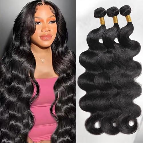 ZGGTL Body Wave Bundles Human Hair 12 14 16Inch...