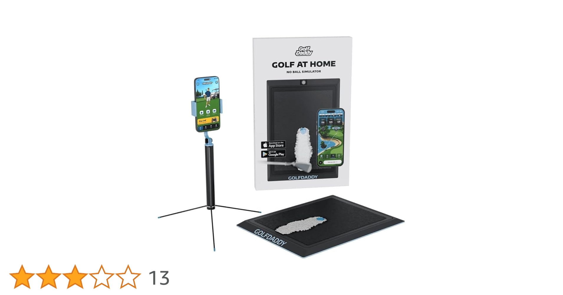 その他 GOLFDADDY GOLF SIMULATOR Golf Daddy Golf Simulator - Golf Training Aid to Practice