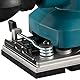 Makita DBO380Z Akku-Schwingschleifer 18V (ohne Akku, ohne Ladegerät) & kwb 30 Stück Schleifpapier Professional (93 x 230 mm, gelocht Typ-B, Körnung 40/80/120/180, für Holz, Metall & Farbe)