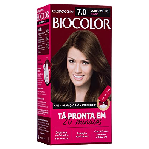 Biocolor Tintura Creme 7.0 Louro Arraso Mini Kit