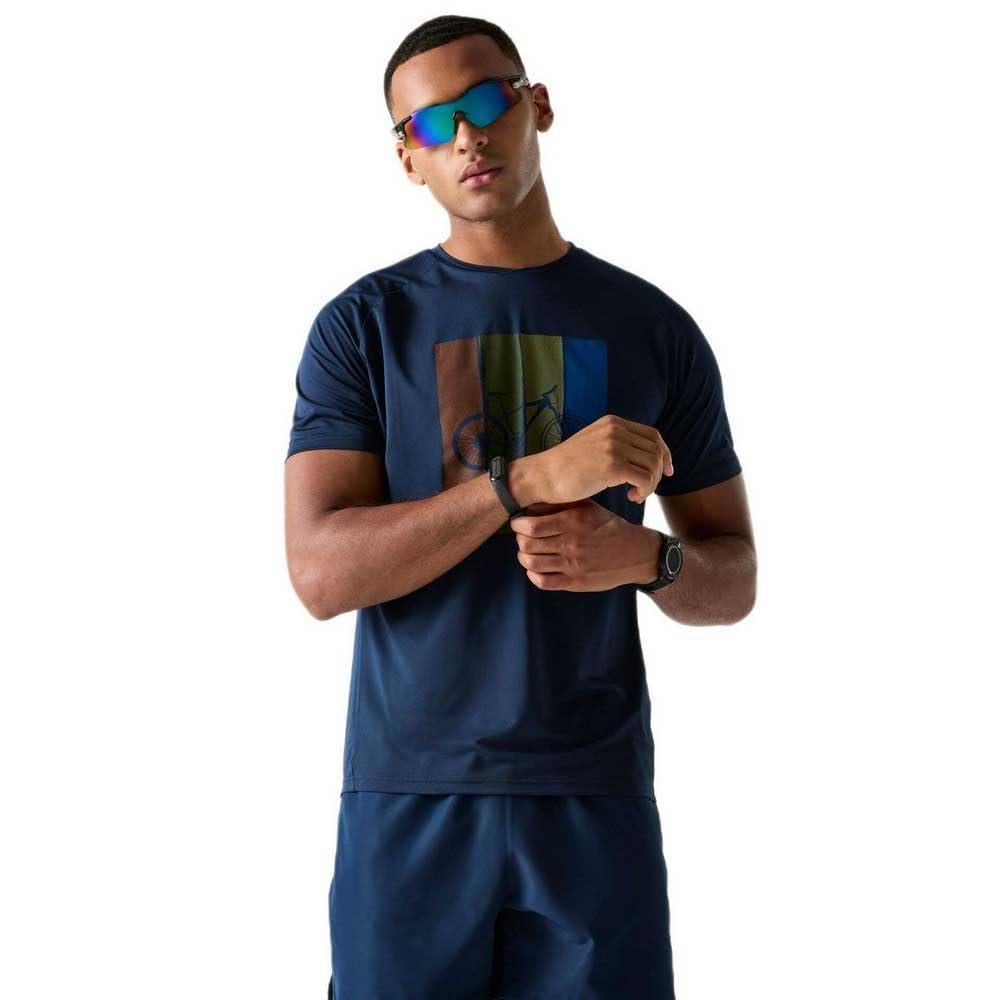 Dare2b Men's Tech II Running T-Shirt, Quick Dry Gym Top