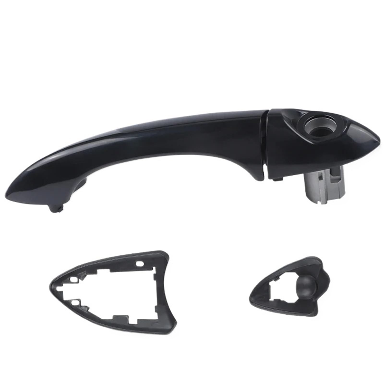 DUHNXUJ Car Door Handle for BMW for X5 E53 2000-2006 Outer Door Handle 51218257738 LHD RHD Front Exterior(LHD Front Left)