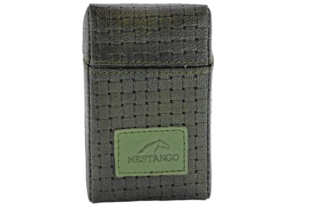 Mestango Cigarette Case Kingsize Pack 20101-5 / Leather Green / Made in Greece