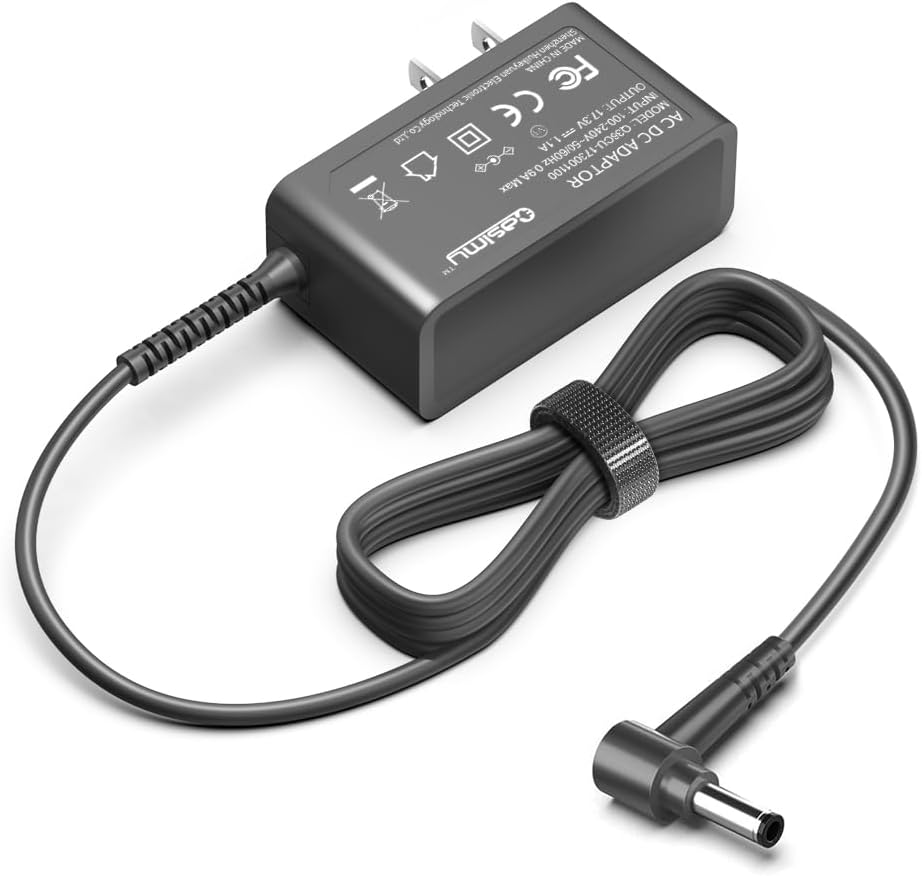 SV19 SV21 Vacuum Adapter 17.3V 1.1A Charger Compatible with Dyson Omni-Glide Hard Floor Vacuum, Humdinger Cordless Hand Vacuum SV19 SV21 348783-02 965254-01 965254-02 Power Supply Cord