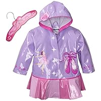 Kidorable Kids Ballerina Hooded Raincoat