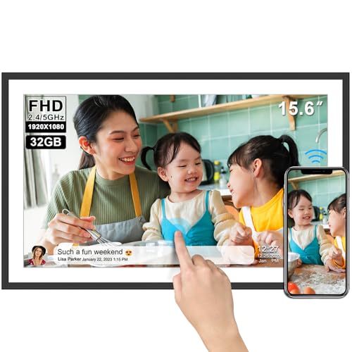 デジタルフォトフレーム 15.6インチ大型 32GB 1920x1080 IPS Amazon | デジタルフォトフレーム、15.6インチ大型デジタル