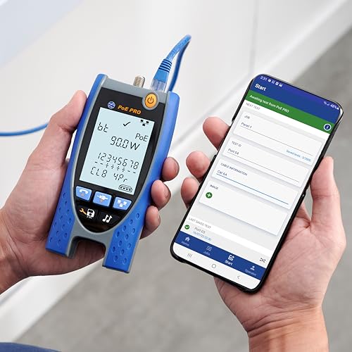 Image of TREND Networks | R158006 | PoE Pro | Cloud Connected Data Cable and PoE Verifier | Includes Cable Testing Features of the VDV II PRO | Advanced Wiremap & Troubleshooting Tool