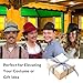 Oktoberfest Haus | Austrian & German Alpine Hat with Feather & Rope - German Hat for Men and Women | Brown