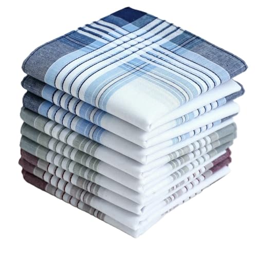 Mouchoirs homme en coton pour vos déplacements quotidiens en lot