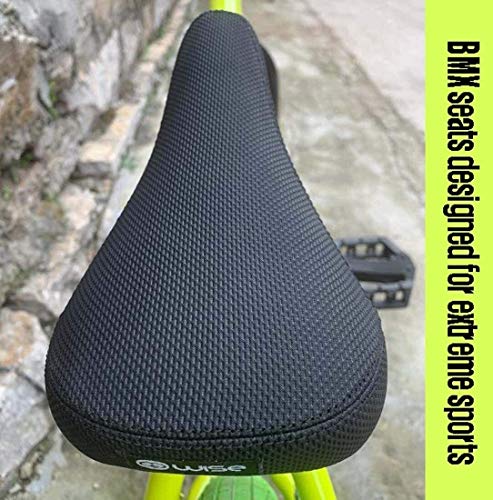 MU Adulte D'Action Stunt Bike Bmx, Freestyle Bmx Vélo Adapté Aux Débutants Niveau Riders Avancés Cadre En Acier, Rue Bmx Vélo 20 Pouces,B - Image 8
