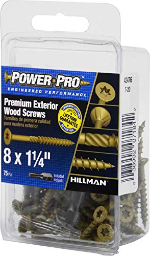 The Hillman Group 42476 Dec Keg Screw (75 Pack), 8 x 1.25 miniatura 5