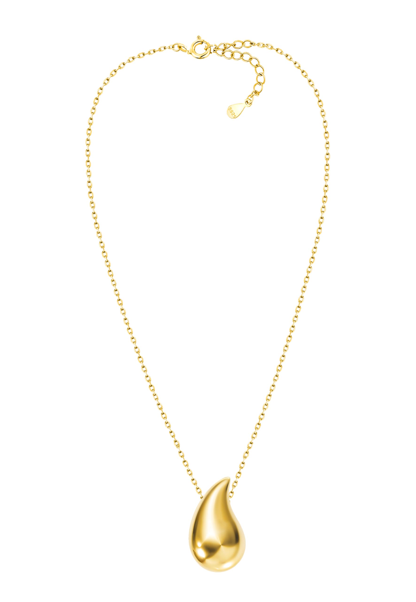Sofia Milani - Collana da Donna in Argento 925 - con Pietra Zircone - Ciondolo a Goccia