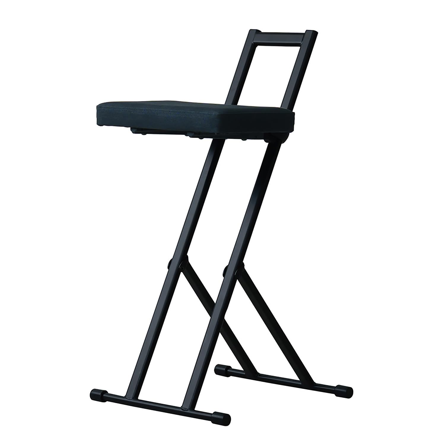 Nagai Industries NK-018 Lulu Chair, Adjustable Height Chair, Seat Height 15.4-27.6 inches (39-70 cm), Black