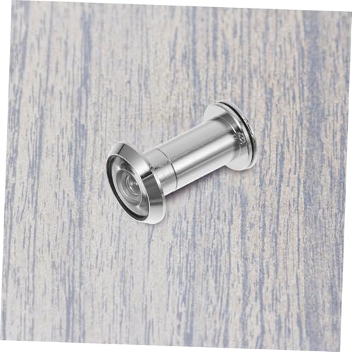 KALLORY mirilla de puerta lente gran angular 220 grados para seguridad, instalación fácil, para puertas interiores y exteriores, diseño antirrobo duradero para hogares y hoteles miniatura 6
