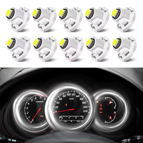 10 piezas de luces LED T3 para tablero de auto
