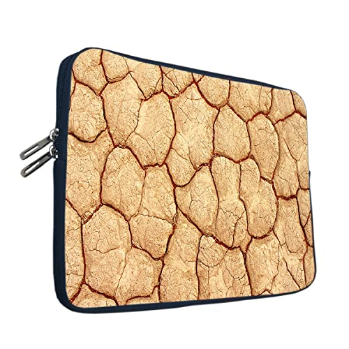 Image of Theskinmantra Gold Bricks Chain top Laptop Sleeve for Screen Size 15.6 inches Laptop /Notebook 15.6 / MacBook 15.4 / Chrombook 15.6.