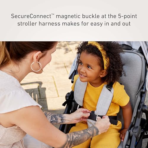 Image of Graco Premier Merge Travel System, 3-in-1 Car Seat Stroller Combo with EZ Spin Wheels for 360 Rotation,Includes SnugRide SnugFit 35 LX Infant Car Seat, Midtown