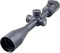 Luneta Vector HUGO 4-16x44 GT, Tubo 25.4mm, Retículo VOI-10BDC, Alumínio 6061-T6, com Anéis Weaver Perfil Alto