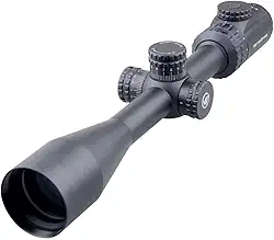 Luneta Vector HUGO 4-16x44 GT, Tubo 25.4mm, Retículo VOI-10BDC, Alumínio 6061-T6, com Anéis Weaver Perfil Alto