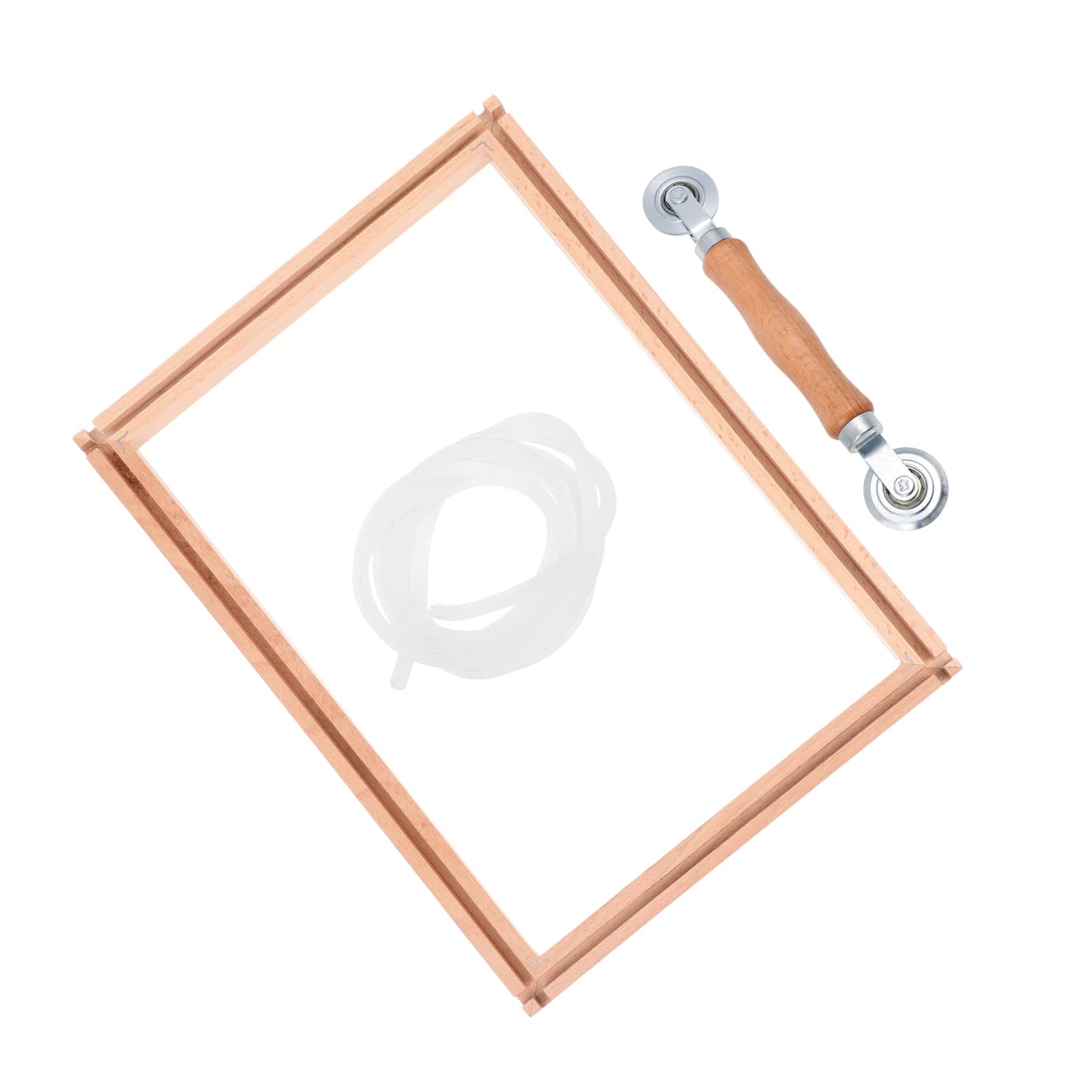 FOMIYES Ergonomic Cross Stitch Frame Stand Wood Ideal for Embroidery Needlework