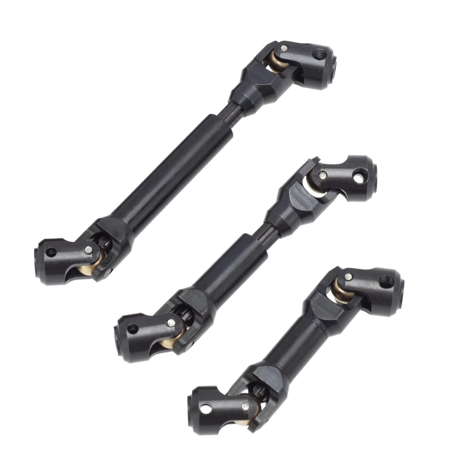Compatibile Con TRAXXAS Per TRX6 G63 6X6 1/10 RC Crawler Car Upgrade Parts Accessori 3 Pezzi Albero Di Trasmissione CVD In Metallo Albero di Trasmissione RC