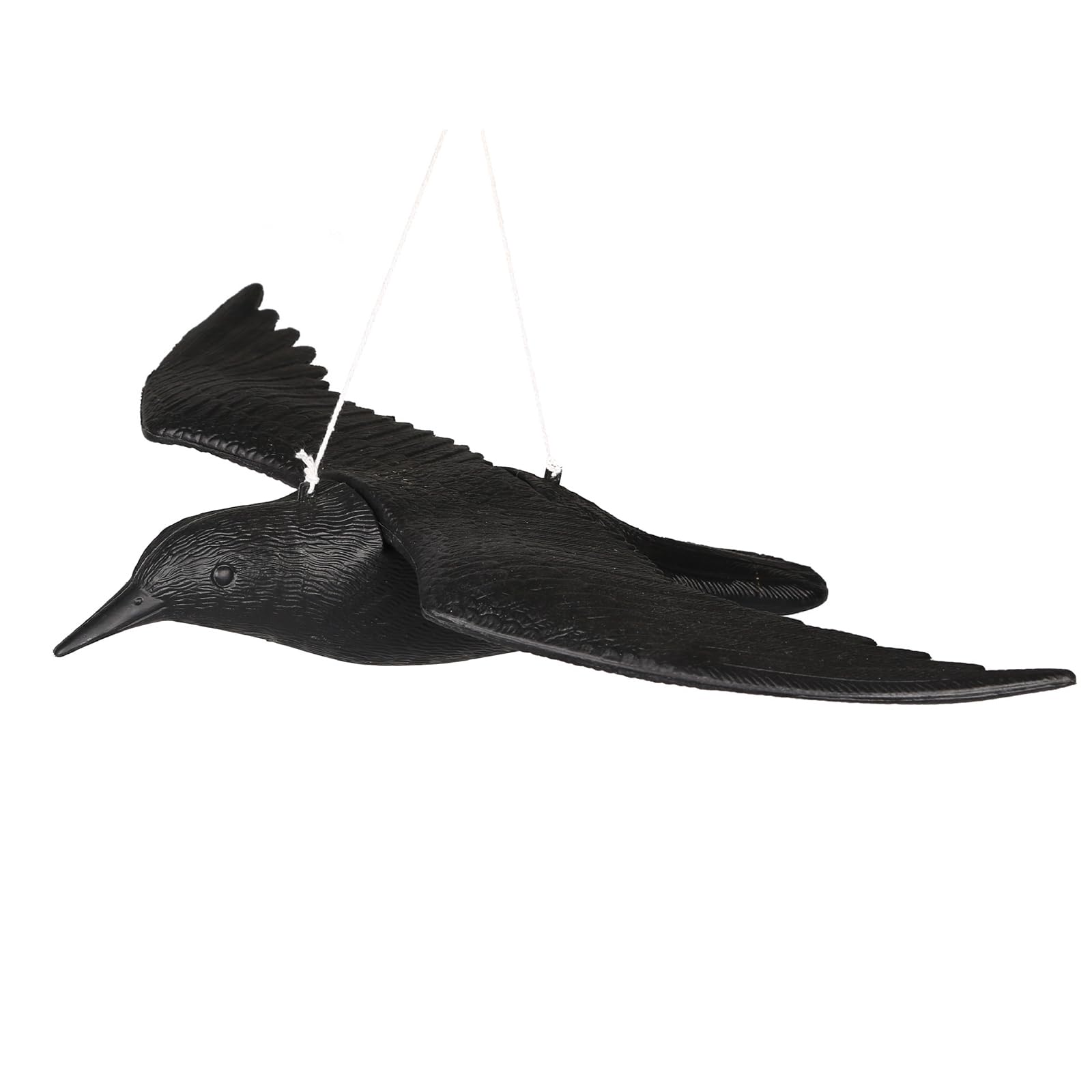YROHGKPN Crow Statues Figure Bird Figures Stand Flying Halloween Bird Decorations for Yard Garden Deck