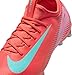 Nike Jr. Mercurial Vapor 16 Academy Multi-Ground Low-Top Soccer Cleats (Little Big Kid) Sneaker, Ember Glow/Aurora Green, 6 US Unisex